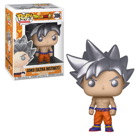 Funko POP! Dragon Ball Super - Goku (Ultra Instinct Form) Vinyl Figure #386 - Bards & Cards