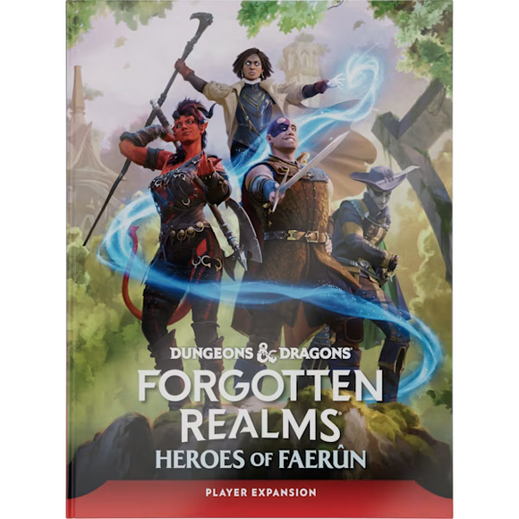 Dungeons & Dragons - Forgotten Realms: Heroes of Faerûn [Hardcover] - Bards & Cards