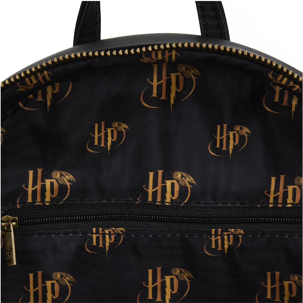 Loungefly: Harry Potter Trilogy Triple Pocket Mini Backpack