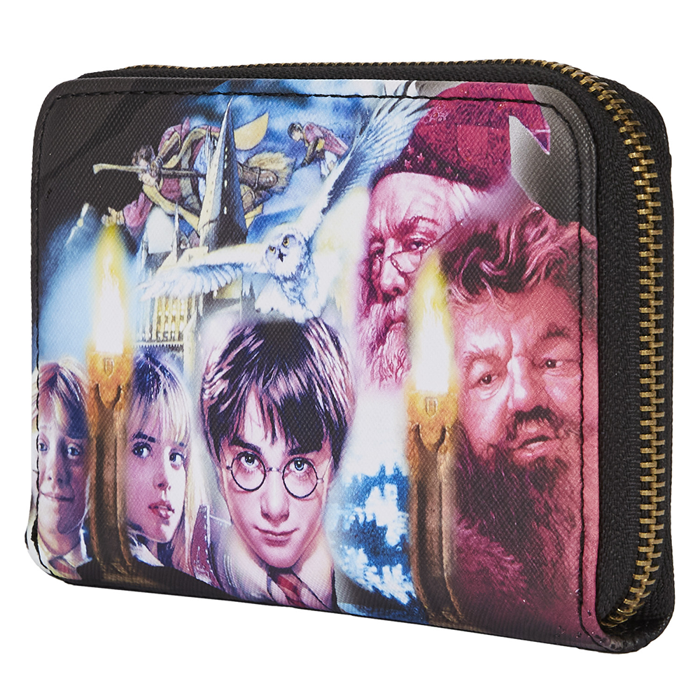 Loungefly: Harry Potter Scorcerers Stone Zip Around Wallet - 0