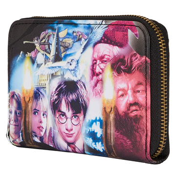 Loungefly: Harry Potter Scorcerers Stone Zip Around Wallet - Bards & Cards
