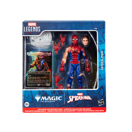 Marvel Legends Series Magic: The Gathering Battle-Damaged Spider-Man - Bards & Cards