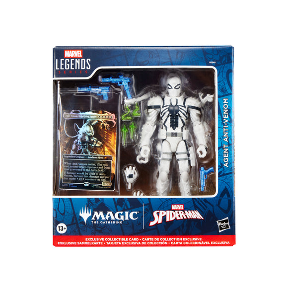 Marvel Legends Series Magic: The Gathering Agent Anti-Venom - Bards & Cards
