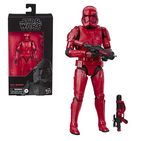 Star Wars: The Black Series - Sith Trooper (The Rise of Skywalker) 6-Inch Action Figure #92 - Bards & Cards