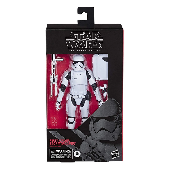 Star Wars: The Black Series - First Order Stormtrooper (The Last Jedi) 6-Inch Action Figure #97 - Bards & Cards