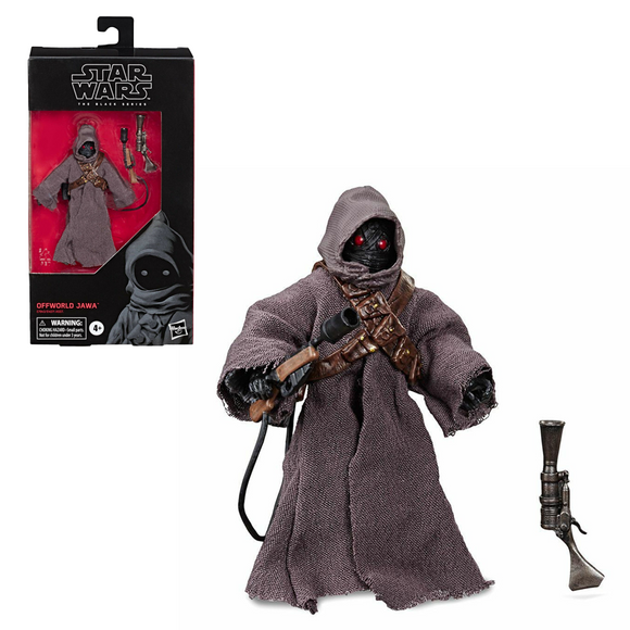 Star Wars: The Black Series - Offworld Jawa (The Mandalorian) 6-Inch Action Figure #96 - Bards & Cards