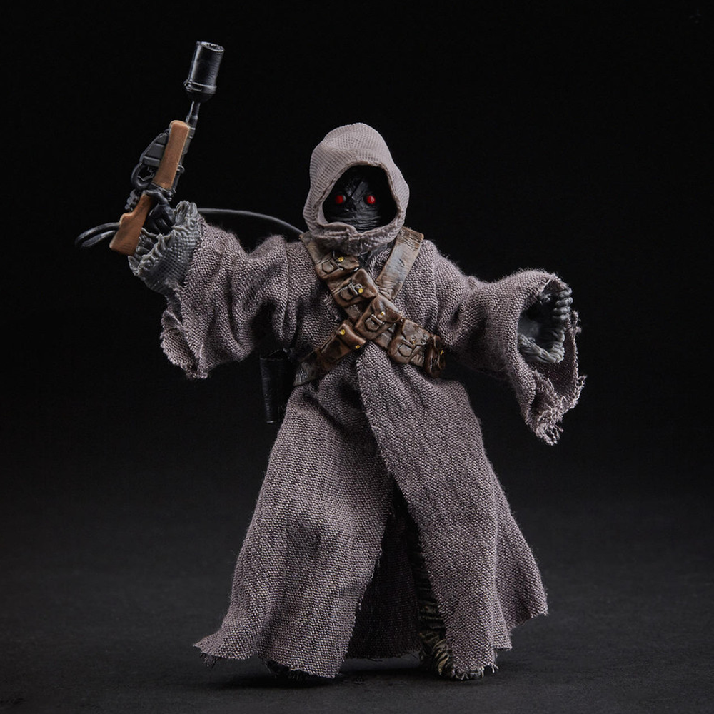 Star Wars: The Black Series - Offworld Jawa (The Mandalorian) 6-Inch Action Figure #96 - Bards & Cards