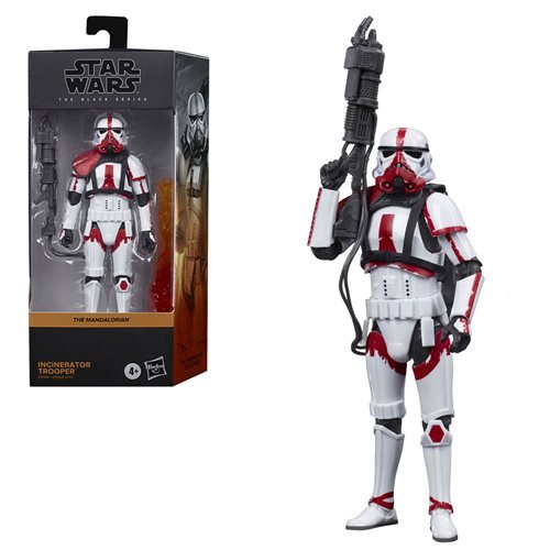 Star Wars: The Black Series - Incinerator Trooper (The Mandalorian) 6-Inch Action Figure - Bards & Cards