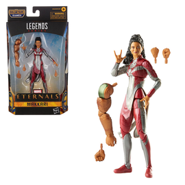 Eternal Marvel Legends - Makkari 6-Inch Action Figure (Gilgamesh Major Build-A-Figure) - Bards & Cards