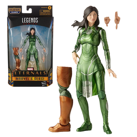 Eternal Marvel Legends - Marvel's Sersi 6-Inch Action Figure (Gilgamesh Major Build-A-Figure) - Bards & Cards