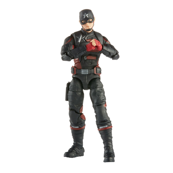 The Falcon and the Winter Soldier: Marvel Legends - U.S. Agent 6-Inch Action Figure (Captain America Flight Gear Build-A-Figure) - Bards & Cards