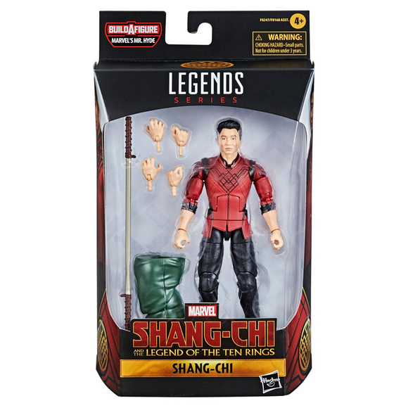 Shang-Chi: Marvel Legends - Shang-Chi 6-Inch Action Figure (Marvel's Mr. Hyde Build-A-Figure) - Bards & Cards