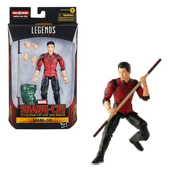 Shang-Chi: Marvel Legends - Shang-Chi 6-Inch Action Figure (Marvel's Mr. Hyde Build-A-Figure) - Bards & Cards