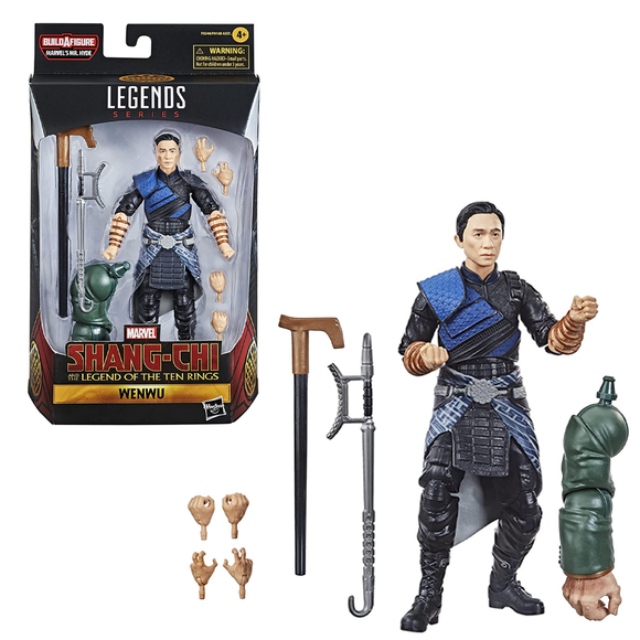 Shang-Chi: Marvel Legends - Wenwu 6-Inch Action Figure (Marvel's Mr. Hyde Build-A-Figure) - Bards & Cards