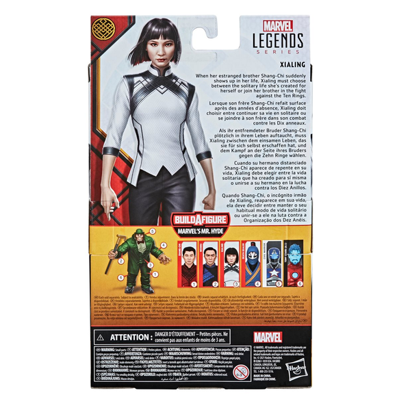 Shang-Chi: Marvel Legends - Xia Ling 6-Inch Action Figure (Marvel's Mr. Hyde Build-A-Figure) - Bards & Cards