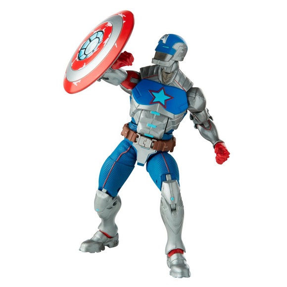 Contest of Champions: Marvel Legends - Civil Warrior with Shield 6-Inch Action Figure (Marvel's Mr. Hyde Build-A-Figure) - Bards & Cards
