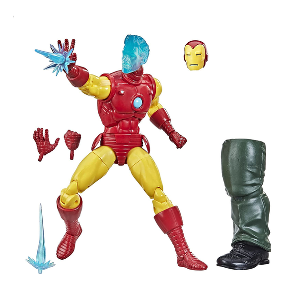 Iron Man: Marvel Legends - Tony Stark A.I. 6-Inch Action Figure (Marvel's Mr. Hyde Build-A-Figure) - Bards & Cards