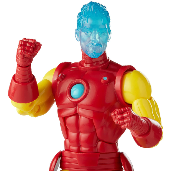 Iron Man: Marvel Legends - Tony Stark A.I. 6-Inch Action Figure (Marvel's Mr. Hyde Build-A-Figure) - Bards & Cards