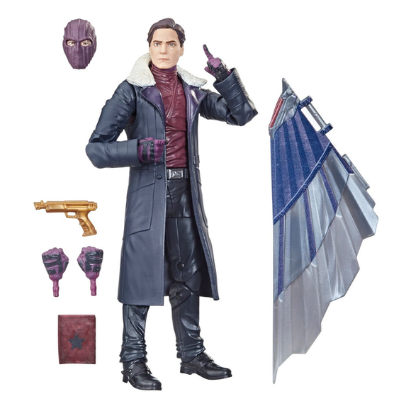 The Falcon and the Winter Soldier: Marvel Legends - Baron Zemo 6-Inch Action Figure (Captain America Flight Gear Build-A-Figure) - Bards & Cards