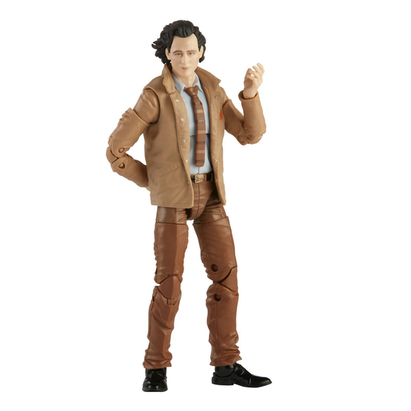 Loki: Marvel Legends: Loki 6-Inch Action Figure (Captain America Flight Gear Build-A-Figure) - Bards & Cards