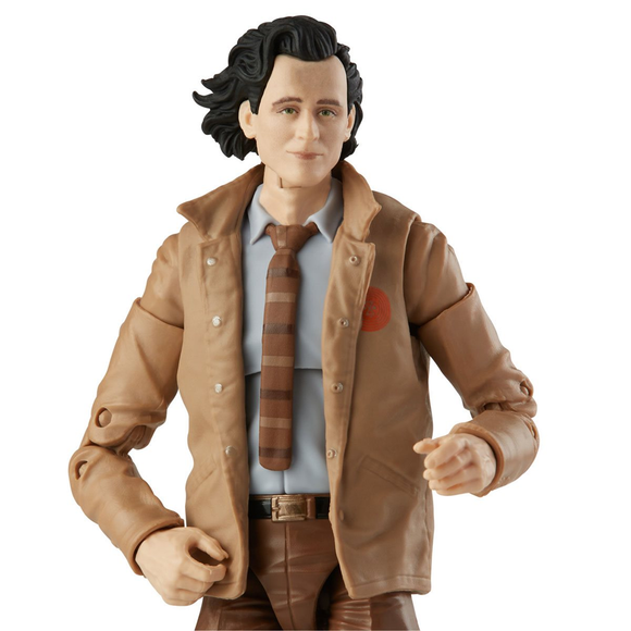 Loki: Marvel Legends: Loki 6-Inch Action Figure (Captain America Flight Gear Build-A-Figure) - Bards & Cards