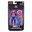 Marvel Legends: What If? - Captain Carter 6-Inch Action Figure (Watcher Major Build-A-Figure) - Bards & Cards