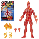 Retro Marvel Legends: Fantastic Four - Human Torch 6-Inch Action Figure - Bards & Cards