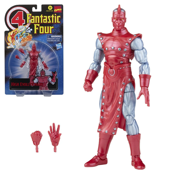 Retro Marvel Legends: Fantastic Four - High Evolutionary 6-Inch Action Figure - Bards & Cards