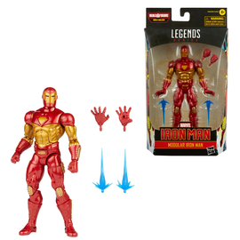 Marvel Legends - Modular Iron Man 6-Inch Action Figure (Ursa Major Build-A-Figure) - Bards & Cards