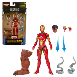 Marvel Legends: Ironheart 6-Inch Action Figure (Ursa Major Build-A-Figure) - Bards & Cards