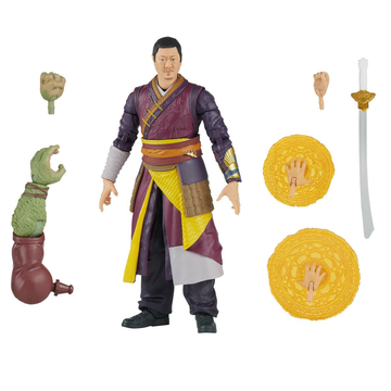 Marvel Legends: Doctor Strange in the Multiverse of Madness - Marvel's Wong 6-Inch Action Figure (Rintrah Build-A-Figure) - Bards & Cards
