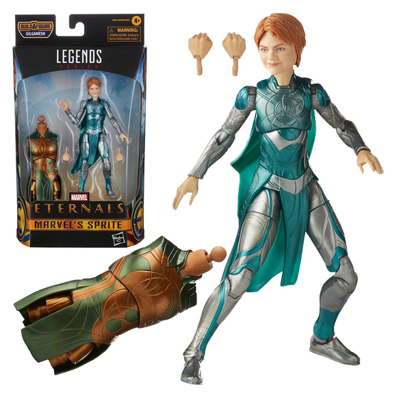 Eternal Marvel Legends - Sprite 6-Inch Action Figure (Gilgamesh Major Build-A-Figure) - Bards & Cards