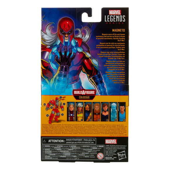 Marvel Legends: X-Men: Age of Apocalypse - Magneto 6-Inch Action Figure (Colossus Build-A-Figure) - Bards & Cards