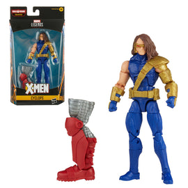 Marvel Legends: X-Men: Age of Apocalypse - Cyclops 6-Inch Action Figure (Colossus Build-A-Figure) - Bards & Cards