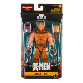 Marvel Legends: X-Men: Age of Apocalypse - Sabretooth 6-Inch Action Figure (Colossus Build-A-Figure) - Bards & Cards