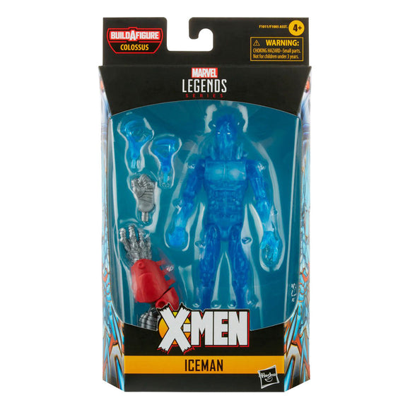 Marvel Legends: X-Men: Age of Apocalypse - Iceman 6-Inch Action Figure (Colossus Build-A-Figure) - Bards & Cards