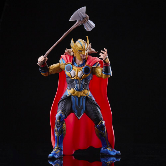 Marvel Legends: Thor: Love and Thunder - Thor 6-Inch Action Figure (Korg Build-A-Figure) - Bards & Cards