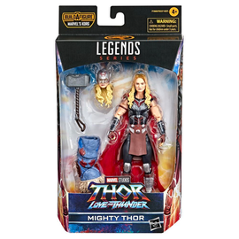 Marvel Legends: Thor: Love and Thunder - Mighty Thor 6-Inch Action Figure (Korg Build-A-Figure) - Bards & Cards