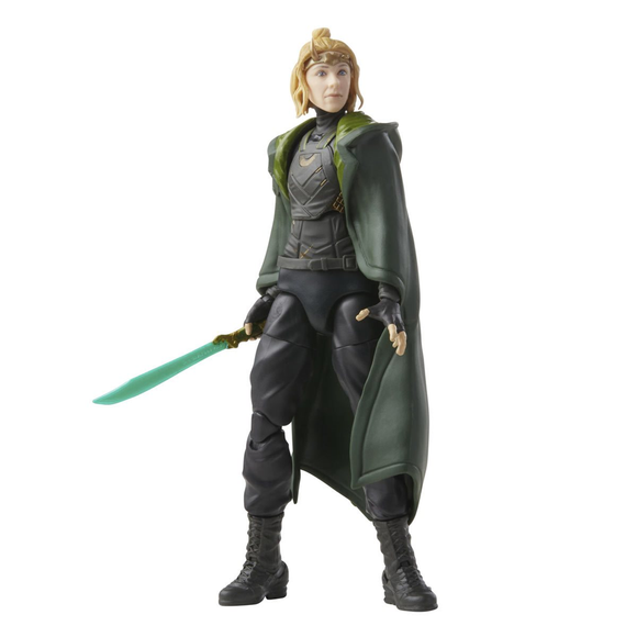 Marvel Legends: What If? - Loki Sylvie 6-Inch Action Figure (Watcher Major Build-A-Figure) - Bards & Cards