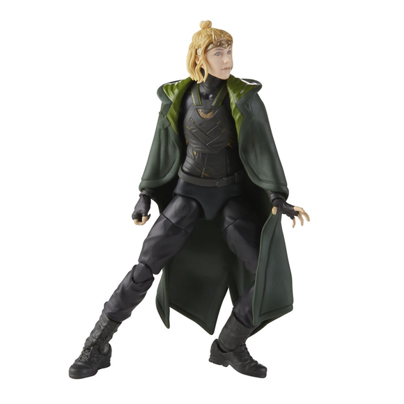 Marvel Legends: What If? - Loki Sylvie 6-Inch Action Figure (Watcher Major Build-A-Figure) - Bards & Cards