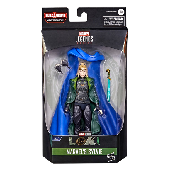 Marvel Legends: What If? - Loki Sylvie 6-Inch Action Figure (Watcher Major Build-A-Figure) - Bards & Cards