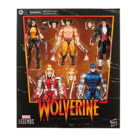 Marvel Legends: X-Men - Wolverine 6-Inch Action Figure (5-Pack) - Bards & Cards