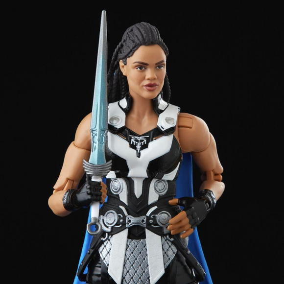Marvel Legends: Thor: Love and Thunder - King Valkyrie 6-Inch Action Figure (Korg Build-A-Figure) - Bards & Cards