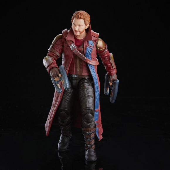 Marvel Legends: Thor: Love and Thunder - Star-Lord 6-Inch Action Figure (Korg Build-A-Figure) - Bards & Cards