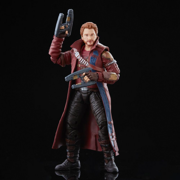 Marvel Legends: Thor: Love and Thunder - Star-Lord 6-Inch Action Figure (Korg Build-A-Figure) - Bards & Cards