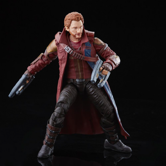 Marvel Legends: Thor: Love and Thunder - Star-Lord 6-Inch Action Figure (Korg Build-A-Figure) - Bards & Cards