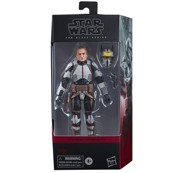Star Wars: The Black Series - Tech (The Bad Batch) 6-Inch Action Figure - Bards & Cards