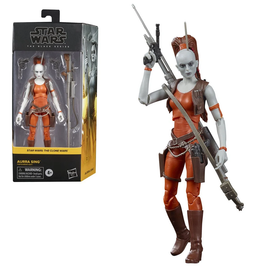 Star Wars: The Black Series - Aurra Sing (The Clone Wars) 6-Inch Action Figure - Bards & Cards