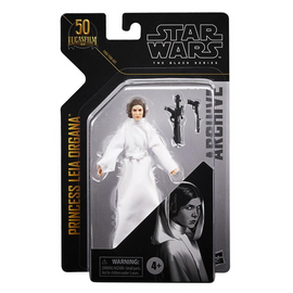 Star Wars: The Black Series Archive - Princess Leia Organa 6-Inch Action Figure - Bards & Cards