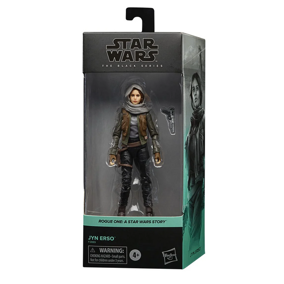 Star Wars: The Black Series - Jyn Erso 6-Inch Action Figure - Bards & Cards